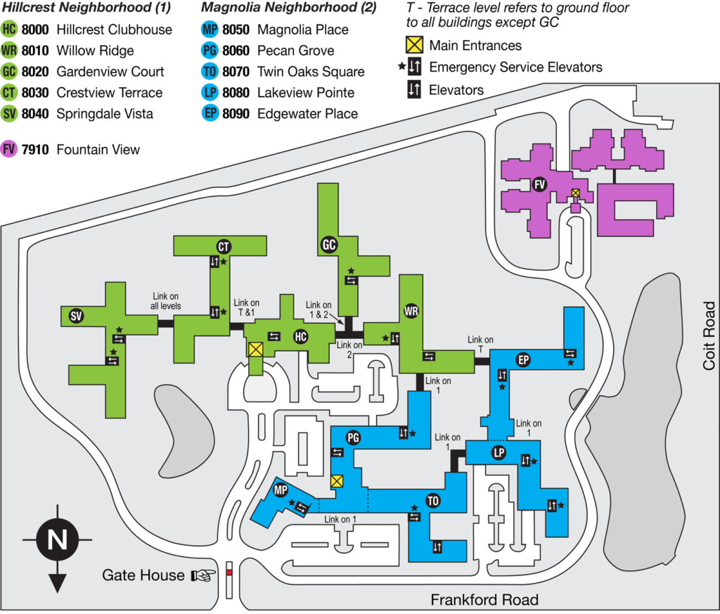 Campus Map HSD RAC Communications Committee